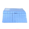 Espessura 0,5 milímetros de cor azul material do silicone 8 W/m.K da almofada térmica